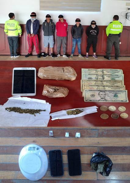 Venta de droga en Chimborazo