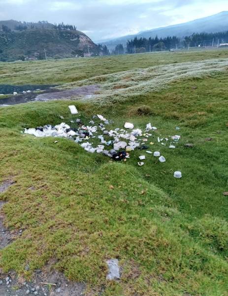 El Rosario es un botadero de basura.