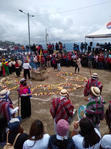 Comunidades celebraron el nuevo año andino