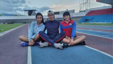 Hermanos que destacan en atletismo en Riobamba