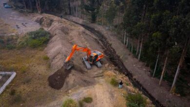 Quebrada Las Abras en Riobamba