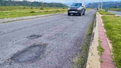 Vía que conecta Riobamba con Guano es irregular