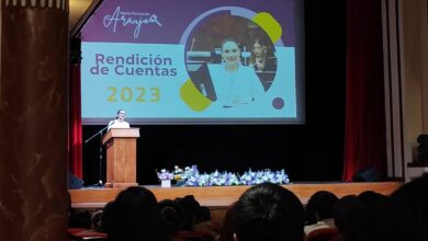 María Fernanda Araujo realizó la rendición de cuentas.