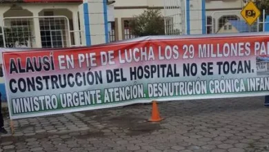 Exigen presupuesto para hospital de Alausí