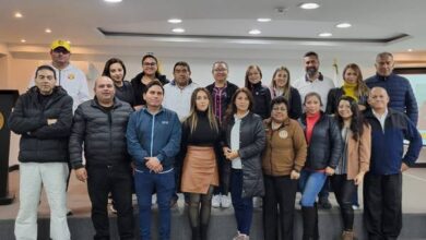 Organizadores del desfile de la riobambeñidad
