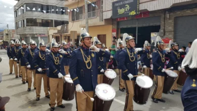 Colegio Chiriboga: garbo, porte y marcialidad en el desfile