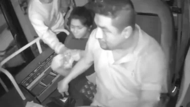 Cámaras de seguridad registró el asesinato a un chofer de bus.