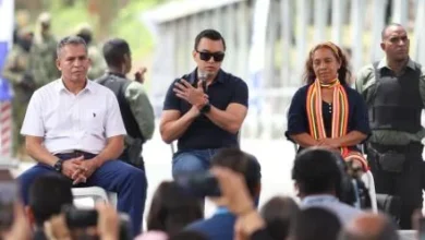 Daniel Noboa en su visita a Santo Domingo