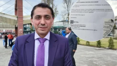 Asambleísta de Chimborazo, Carlos Paúl Aulla, presentó la renuncia.