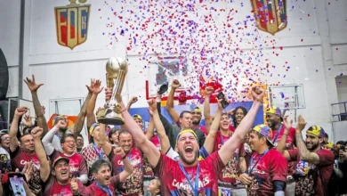 Leones de Riobamba, actuales campeones de la Liga Básquet Pro 2023