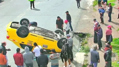 Accidente de tránsito en Guamote, es uno de los tres que se dieron el domingo 19 de mayo.