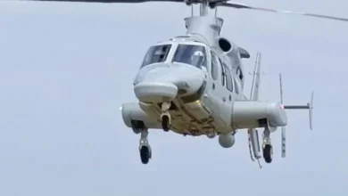 Helicóptero de la armada sufrió un accidente en Santa Elena