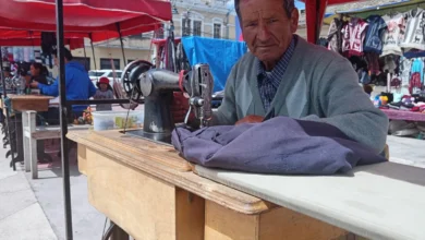 Luis Alonso Pilco, el querido sastre de la Plaza Roja de Riobamba