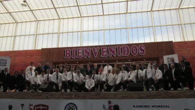 El evento mundial de Taekwondo se desarrolla en el coliseo de la Unach.