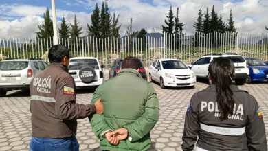 la Policía Nacional recuperó camión robado en el sector el Arenal, en Chimborazo.
