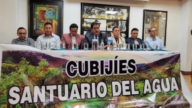 Ante Municipio Riobamba: Frente de Defensa de la parroquia Cubijíes