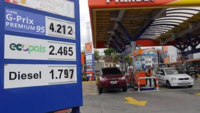 El costo gasolina Extra y Ecopaís será de USD 2,72.