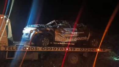 Un accidente de tránsito deja un muerto en el cantón Pallatanga. La alerta se conoció a las 19:00 h, y también arroja una persona herida