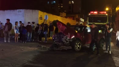 Los accidentes de tránsito son frecuentes en el sector de la Terminal Terrestre de Riobamba, por el alto flujo de vehículos