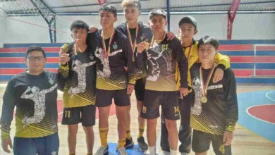 El equipo del Colegio COMIL logró el campeonato en el Torneo de Ecuavóley en la segunda categoría.