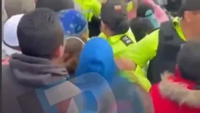 Intentaron linchar a secuestradoras en Latacunga.