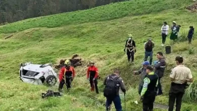 Un accidente de tránsito en Cañar deja un hombre muerto.
