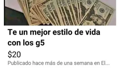 Los billetes falsos 5G son ofertados por la red social Facebook y TikTok sin ningún filtro.
