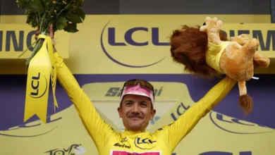Richard Carapaz, el ciclista ecuatoriano que lidera el Tour de Francia, llegará a Riobamba para organizar una competencia.
