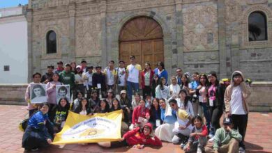 El grupo Colmena que integra a jóvenes salesianos participó en el Encuentro Nacional desarrollado en Riobamba al que asistieron delegaciones provinciales.