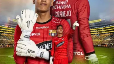 Justin Cornejo arquero de Barcelona murió