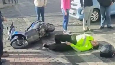 Las motos protagonizan accidentes de tránsito en Riobamba, unas veces como víctimas, otras como causantes, pero casi siempre están
