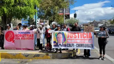 La marcha de de ayer por Aidita Ati pide justicia por su muerte. Familiares, amigos y colectivos se apostaron frente a la Fiscalía