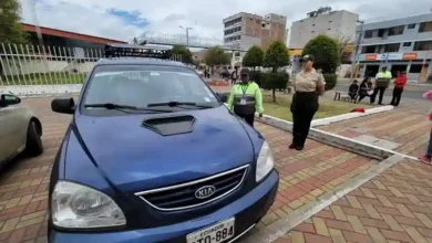 La Policía Nacional inaugura proyecto para evitar robo de vehículos. En el Circuito Terminal Terrestre inició el plan piloto