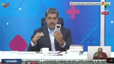 Maduro pidió a la población que elimine WhatsApp por "seguridad".