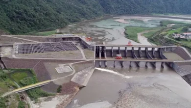 Sedimentos de la hidroeléctrica Coca Codo Sinclair, al límite