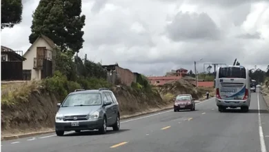 Sin respuestas de la expansión de la vía Riobamba - Ambato