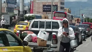 Las personas de las parroquias de Riobamba usan taxis rurales informales.