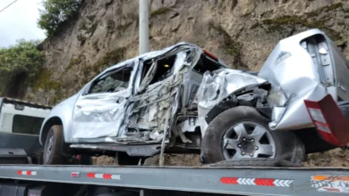 Accidente en la vía Riobamba-Ambato deja un fallecido