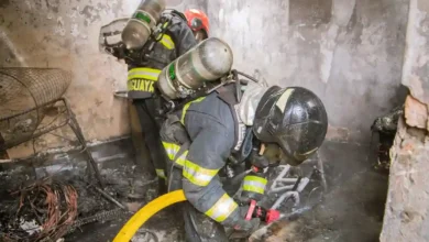 Incendio en bodega de una casa en Riobamba fue controlado