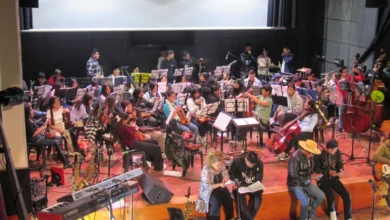 Gerardo Morán y Juanita Burbano en concierto en el Teatro León