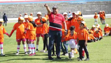 La Asociación de Fútbol No Amateur de Chimborazo realizó el Festival Femenino en la disciplina del fútbol, el evento fue en el estadio.
