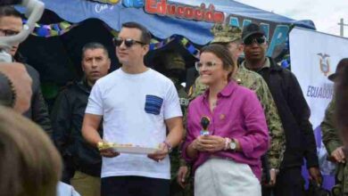 Daniel Noboa y María José Pinto, binomio para elecciones 2025