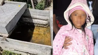 Niña hallada muerta en una cisterna en Latacunga