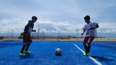 Los gemelos Jorge y Ariel Pilamunga son amantes del fútbol brillan en el XXVI Mundialito 'Guambras con Fe en Chimborazo'
