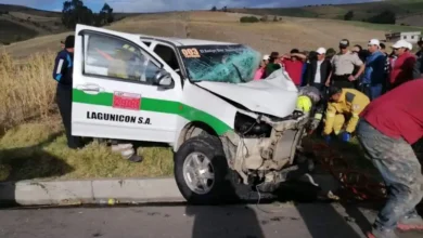 Accidente de tránsito deja 5 heridos y un fallecido en Colta .