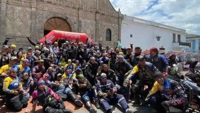 Arrancó la primera edición del Carchi, Macará 2024 con 140 motociclistas en Ecuador