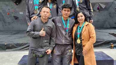 Chimborazo campeón en escalada en los Juegos Nacionales