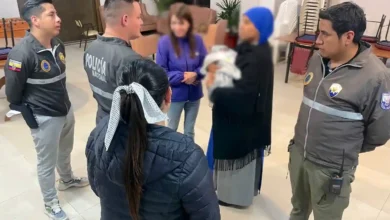 Rescate de bebé ofertada en redes sociales en Loja