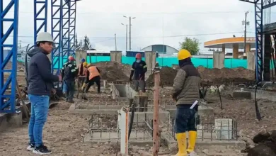 Centro de Revisión Vehicular de Riobamba avanza en su construcción pocos meses de su entrega.