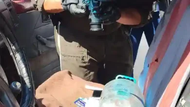 Un presunto agresor sexual intentó huir, pero chocó, tras ser perseguido por la Policía Nacional, tras denuncia de los padres de una menor